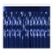 Bulk 6 Pack Bulk Blue Packaged 1-Ply Metallic Party Table Skirt